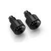 Válcové koncovky/závaží řídítek RIZOMA MA506U 13–18mm dvoubarevné modré (sada 2ks)